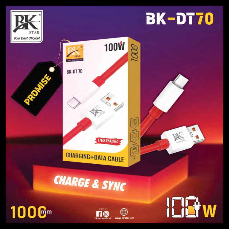 BK DT-70 MOBILE CHARGING DATA CABLE
