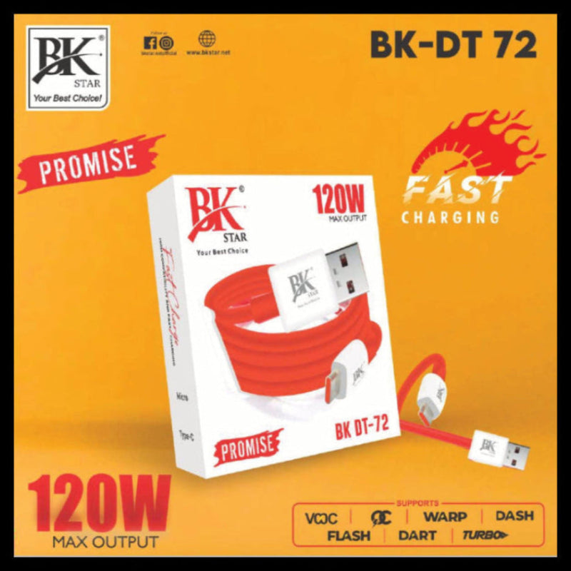 BK DT-72 MOBILE CHARGING DATA CABLE
